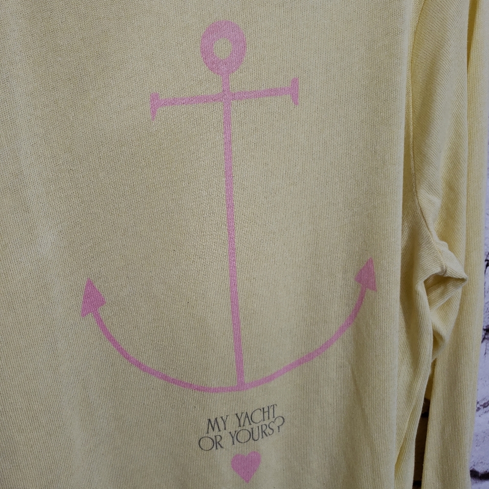 WILDFOX Yellow Sweater Pullover - Picture 3 of 3